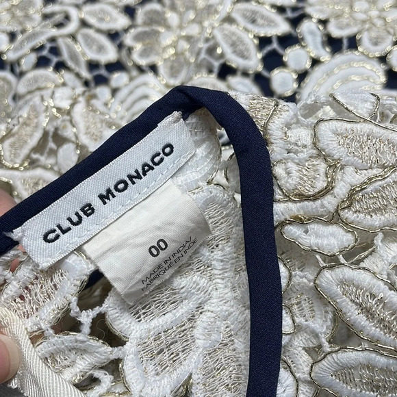 Club Monaco Jayla Lace Dress Size 00 - Picture 2 of 11